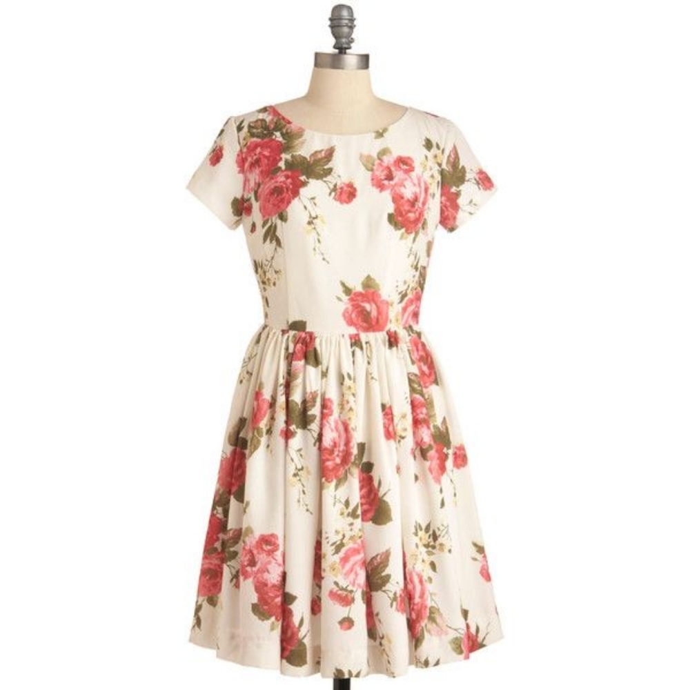 ♥️RARE♥️  Beauty In The Air Women's Dress In Carmine  Size XL  EUC